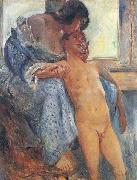 Lovis Corinth Mutterliebe oil painting on canvas